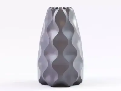 Geometric Flower Vase 3D print model