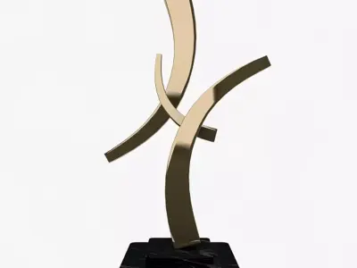 Sculpture Collection Low-poly 3D model