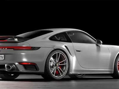 Porsche 911 Turbo S 3D model
