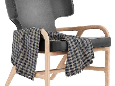 Fulgens Maxalto Armchair 3D model