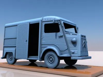 CITROEN HY VAN 1948 3D print model