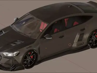 Audi RS 7 Sportback Widebody 3D model