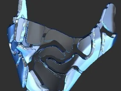 Fantasy Mask Free 3D model