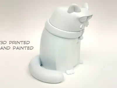Cat box  3D print model