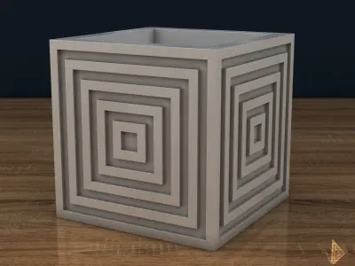 VASE 018 3D print model
