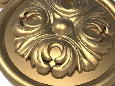  decorative pattern ready for 3D printing 3D model