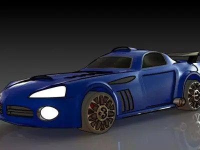Dodge Viper Free 3D print model