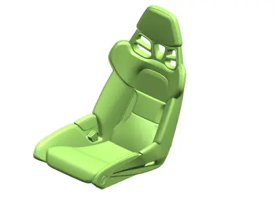 Car Seat 3D print model