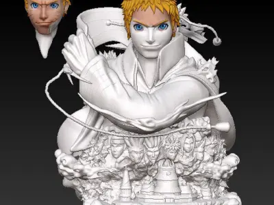 Boruto Naruto History fan made Free 3D print model