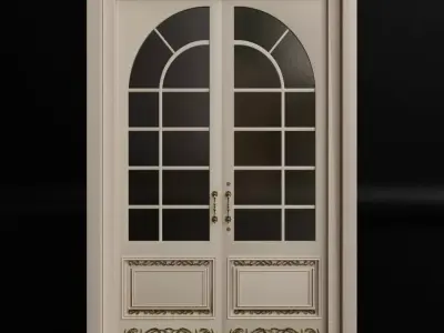 Door Design 1 Low-poly 3D model