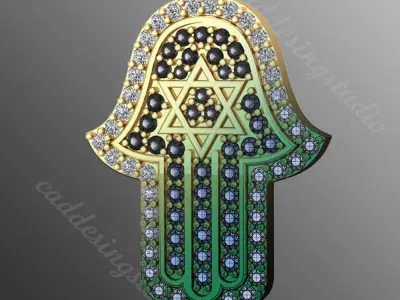 Pendant kt7 3D print model