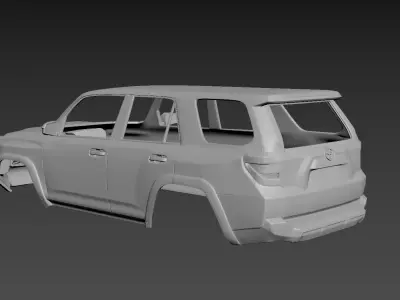 Toyota 4Runner 5 Gen 3D print model