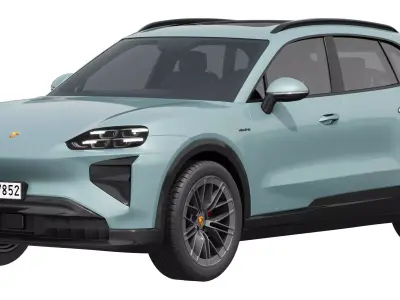 Porsche Cayenne Turbo Electric 2027 3D model