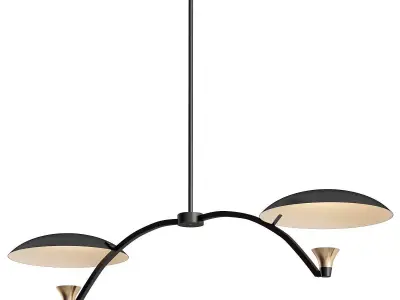 CASWELL ISLAND CHANDELIER 3D model