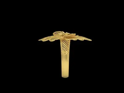 Fusion Gold Rings RAA01 3D print model