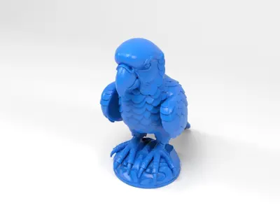 Parrot Figurine 3D print model