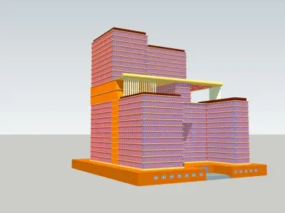 Office Building 3D model