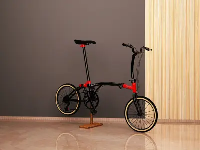 Brompton CHPT3 Edition Low-poly 3D model