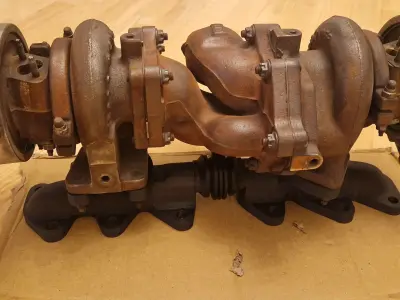 2JZ-GTE exhaust manifold NOT EXACT MODEL 3D print model