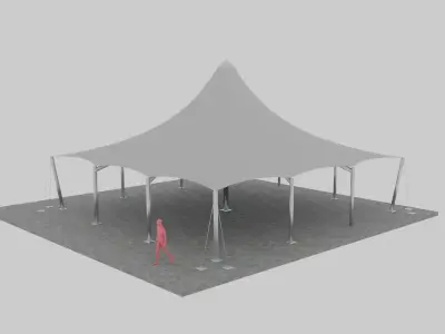 Tensile Structure 2 3D model