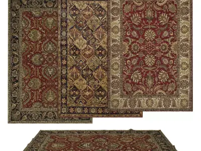 Rugs No 811 Low-poly 3D model