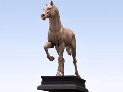Arabian horse 2 3D print model