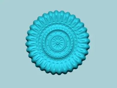 Cookie Mould 04 - Biscuit Silicon Molding 3D print model