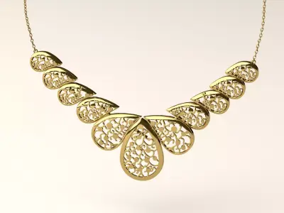 Necklace N 04 3D print model