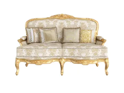 Royal loveseat by Modenese 3D model