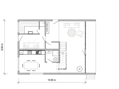  Barn House visualization twinmotion model 3D model