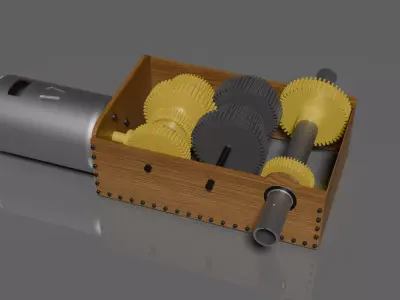 Gearbox 3D model