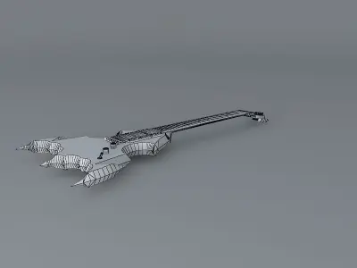 Guitarmageddon guitar Free 3D model