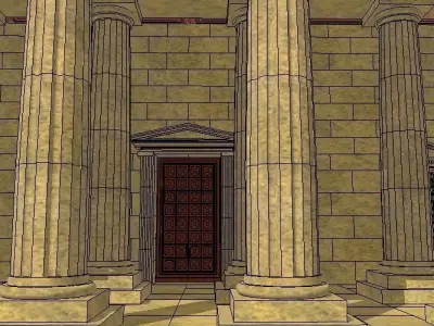 GREEK TEMPLE 3D model