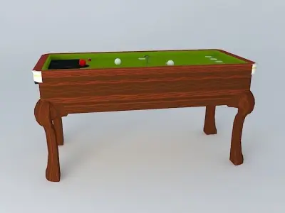 Rex billiard table Free 3D model