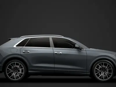 Audi SQ8 TDI 2020 3D model
