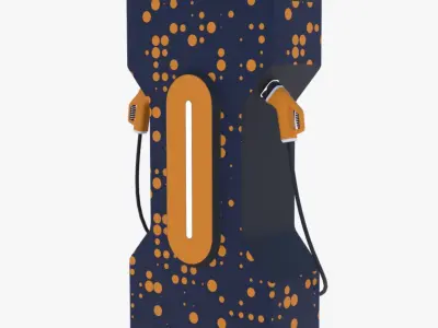 EV chargers PBR 3D Model Pack