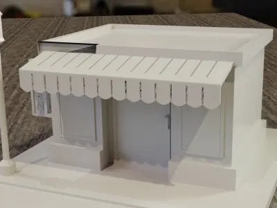 Miniature Shop Model 3D print model