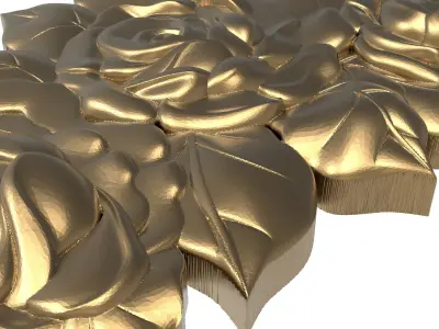  decorative pattern ready for 3D printing 3D model 399