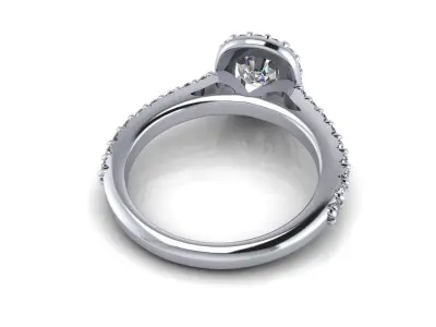 Tiffany Woman Wedding Ring  3D print model