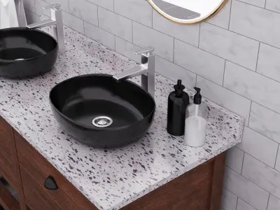 Bathroom vanity 3d model 3D model