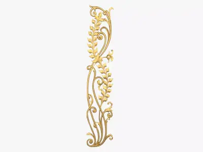 Classic decor ornament 256 3D model