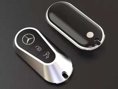2023 Mercedes Car Keyfob 3D model