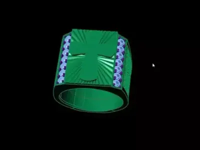 PADRENUESTRO RING 3D print model