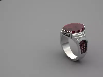 NEO MAN RING MODEL1 3D print model
