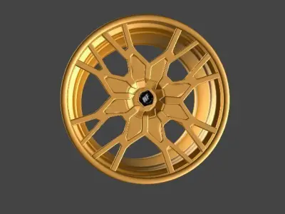 RF rim 3D model