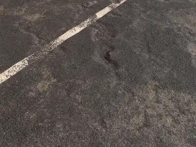 asphalt 02 png pbr seamless 3D model