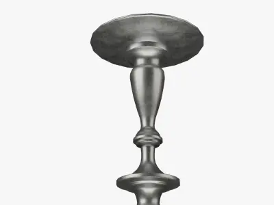 Candle Holder Low-poly 3D model