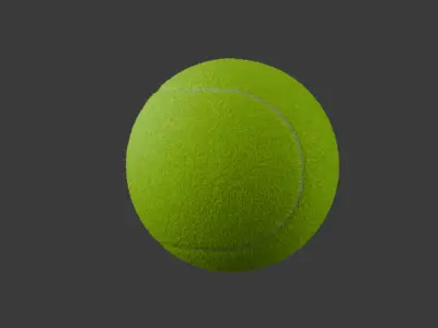 tennis ball  3D model