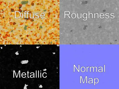 Chrysanthemum White Velvet Petals Model Pack Low-poly 3D model