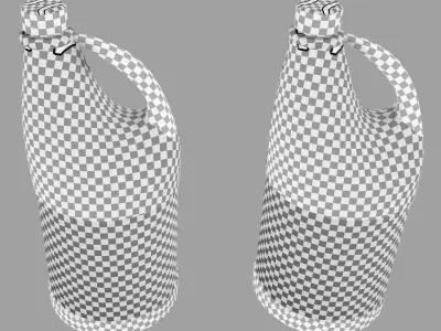 household props  - low poly speaker 3D Model Collection